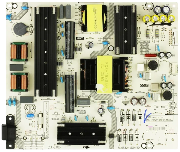 337159, Hisense Power Supply Board, RSAG7.820.12059/ROH, 70R6E4, 70A65H