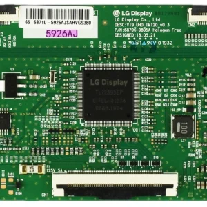 6871L-5926A Philips T-Con Board, 6870C-0805A, 55PFL5602/F7