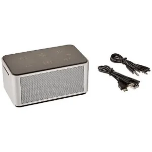 OREI Diamond Enhanced Bass NFC Bluetooth 4.0 Wireless Speaker, Powerful Sound, Built in Mic, Aluminum Body, Touch Pan...