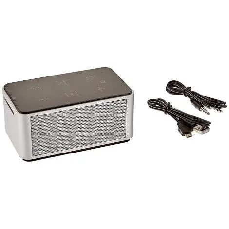 OREI Diamond Enhanced Bass NFC Bluetooth 4.0 Wireless Speaker, Powerful Sound, Built in Mic, Aluminum Body, Touch Pan...