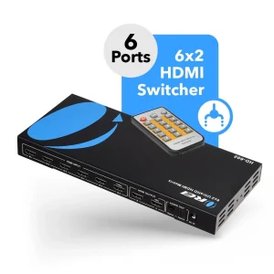 Ultra HD 6x2 HDMI Matrix Switch with ARC Support (HD-602) - view 3
