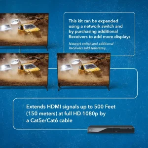 1080p HDMI™ Extender (Over IP) - 500ft (cat6) (EX-330-K) - view 8