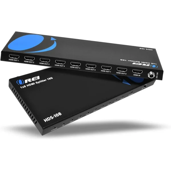 4K@60Hz 1x8 HDMI™ Splitter-HDS-108
