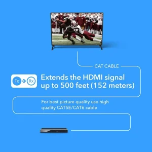 1080p HDBaseT HDMI™ Extender (Loop) - 500ft (cat6)-EX-500IR - view 4