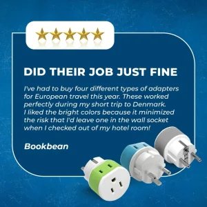 Denmark Travel Adapter - 2 in 1 - Type K - Compact Design (US-20) - view 10