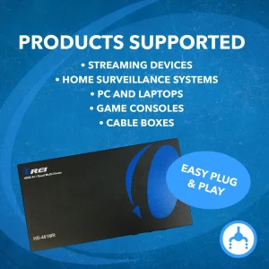 1080p 4-port HDMI™ Seamless Switch w/ Multi Viewer (Audio Extract)-HD-401MR - view 6