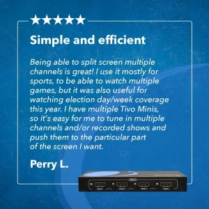1080p 4-port HDMI™ Seamless Switch w/ Multi Viewer (Audio Extract)-HD-401MR - view 9