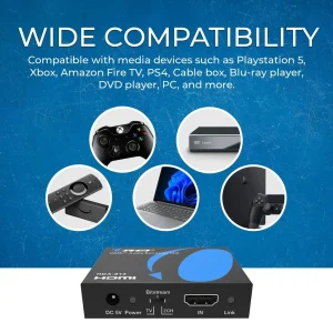 4K HDMI™ Audio Extractor (3.5mm, Optical)-HDA-912 - view 6