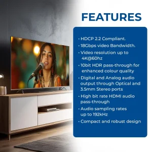4K HDMI™ Audio Extractor (3.5mm, Optical)-HDA-912 - view 7