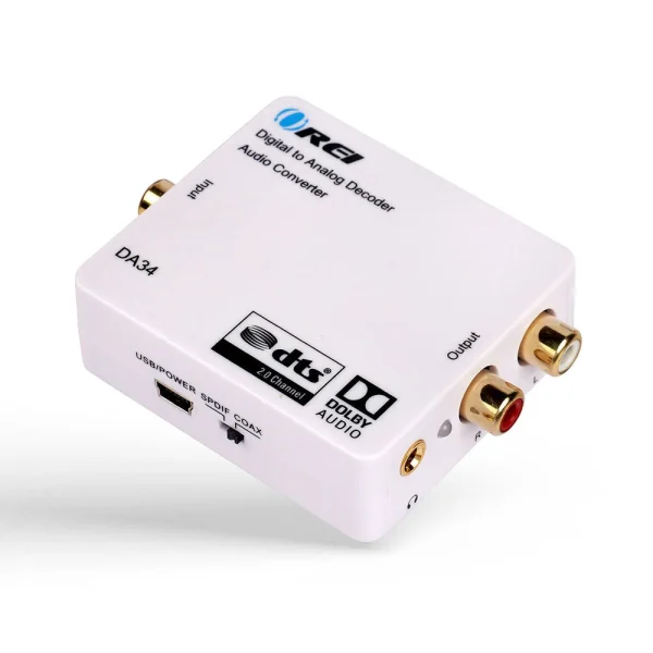 Digital to Analog Decoder Audio Converter-DA34