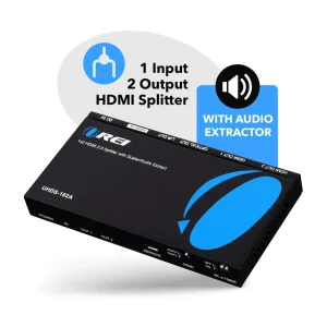 4K@60Hz 1x2 HDMI™ Splitter (Downscaler, Audio Extract)-UHDS-102A - view 9