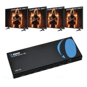 4K@60Hz 1x4 HDMI™ Splitter-HDS-104
