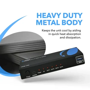 4K@60Hz 1x4 HDMI™ Splitter-HDS-104 - view 8