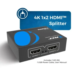 4K@30Hz 1x2 HDMI™ Splitter-HD-102 - view 2