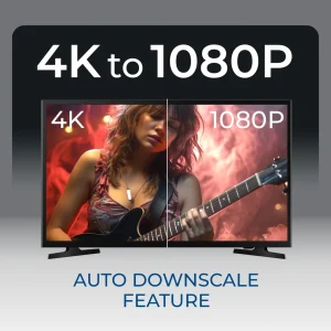 4K@60Hz 1x2 HDMI™ Splitter (CEC, Downscaler, Audio Extract) UHD-PRO102 - view 6