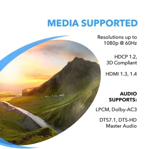 1080p HDMI Extender Over CAT6/7 upto 400 ft - IR (EX-400C) - view 6