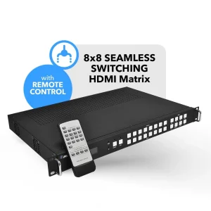 4K@60hz 8x8 HDMI™ Matrix w/ Video Wall (Seamless, Audio Extract)-UHD-808VW - view 8
