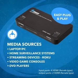 4K@60hz 4x2 HDMI™ Matrix (ARC)-UHD-402 - view 6