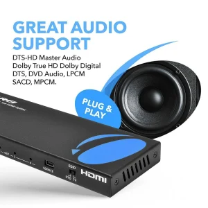 4K@30Hz 1x4 HDMI™ Splitter (HD-104) - view 5