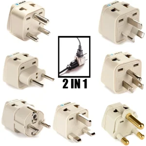 World Travel Adapter Plug International- All in One- Compact Design (DB7-SET) - view 2