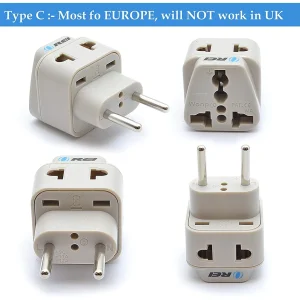 World Travel Adapter Plug International- All in One- Compact Design (DB7-SET) - view 4
