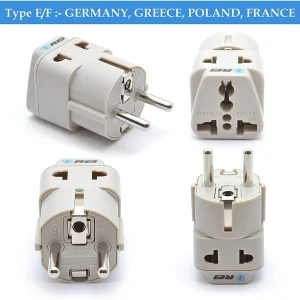 World Travel Adapter Plug International- All in One- Compact Design (DB7-SET) - view 6
