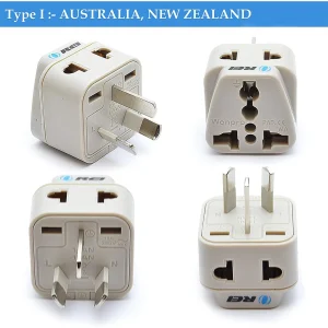 World Travel Adapter Plug International- All in One- Compact Design (DB7-SET) - view 8