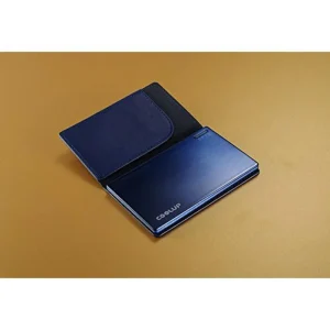 OREI Super Ultra Slim Elegant Brushed Aluminum External Battery for Cell Phones - Unicharge Technology - Blue - view 3