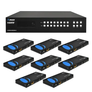 4K HDBaseT 8x8 HDMI™ Extender Matrix (Loop) - 230ft (cat6)-UHD88-EXB230R-K