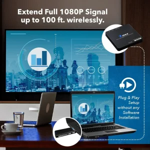 1080p Wireless HDMI™ Extender - 100ft (WHD-PRO100-K) - view 4