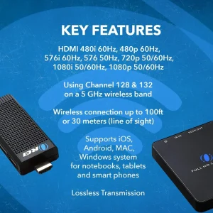 1080p Wireless HDMI™ Extender - 100ft (WHD-PRO100-K) - view 8