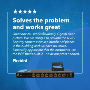 4K@60hz 1x8 HDMI™ Extender Splitter (Loop) - 115ft (cat6)-UHD18-EX115-K - view 9