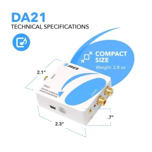 Digital to Analog Audio Converter-DA21 - view 5