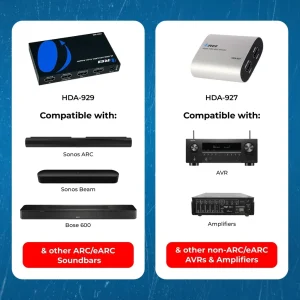 4K HDMI™ or eARC Audio Extractor-HDA-927 - view 4