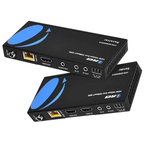 4K HDBaseT HDMI™ Extender (Loop) - 400ft (cat6) (UHD-EXB400R-K)