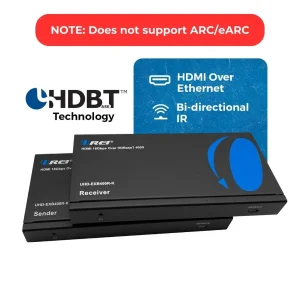 4K HDBaseT HDMI™ Extender (Loop) - 400ft (cat6) (UHD-EXB400R-K) - view 2