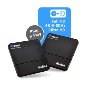 4K Wireless HDMI Transmitter & Receiver Extender by OREI - Up to 100 Feet - 0 Latency - Perfect for  - view 3