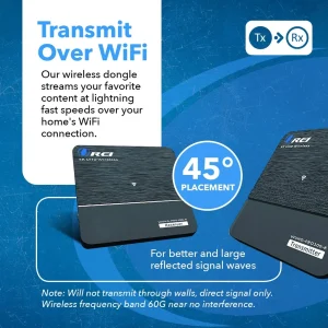 4K Wireless HDMI Transmitter & Receiver Extender by OREI - Up to 100 Feet - 0 Latency - Perfect for  - view 8
