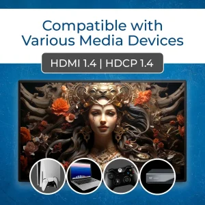 4K@30Hz 1x4 HDMI™ Extender Splitter (Loop) - 230ft (cat6)-HD14-EX165-K - view 8
