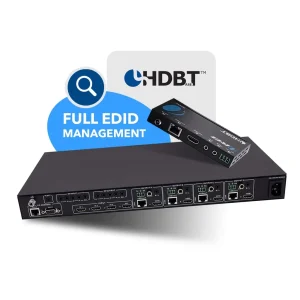 4K HDBaseT 4x4 HDMI™ Extender Matrix (Loop) - 230ft (cat6)-UHD44-EX230-K - view 2