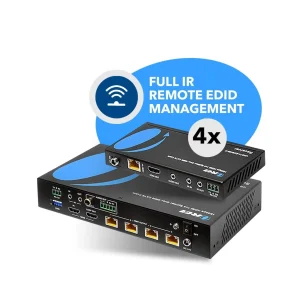 4K HDBaseT 1x4 HDMI™ Extender Splitter (Loop) - 400ft (cat6) - UHD14-EXB400-K - view 6