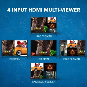 1080p 4-port HDMI™ Seamless Switch w/ Multi Viewer (Audio Extract) - HD-401MV - view 4