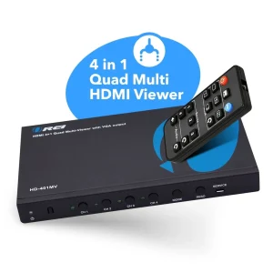 1080p 4-port HDMI™ Seamless Switch w/ Multi Viewer (Audio Extract) - HD-401MV - view 8