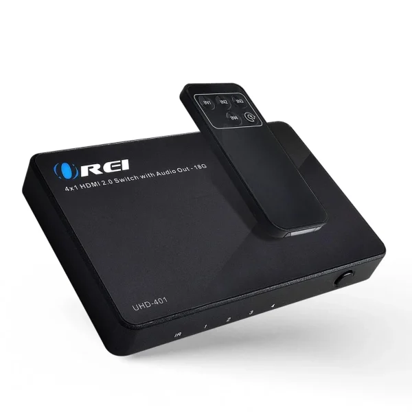 4K@60hz 4-port HDMI™ Switch (Audio Extract)-UHD-401