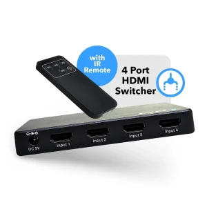 4K@60hz 4-port HDMI™ Switch (Audio Extract)-UHD-401 - view 4