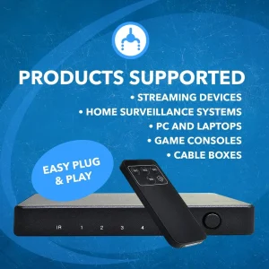 4K@60hz 4-port HDMI™ Switch (Audio Extract)-UHD-401 - view 6