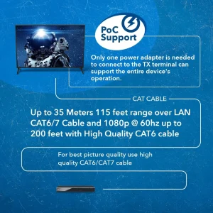 4K HDBaseT HDMI™ Extender (Loop) - 115ft (cat6)-EX-115UHD-K - view 4