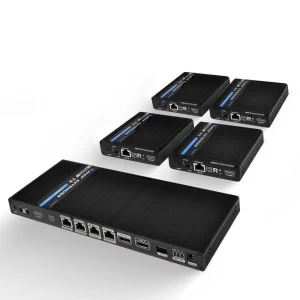 4K@60hz 1x4 HDMI™ Extender Splitter (Loop) - 230ft (cat6)-UHD14-IPC230-K - view 2