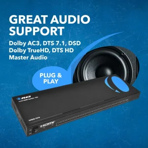 4K@60Hz 1x16 HDMI™ Splitter-UHDS-1016 - view 4