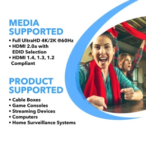 4K@60Hz 1x16 HDMI™ Splitter-UHDS-1016 - view 7